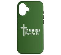St. Perpetua Pray For Us Catholic Novenas Case for iPhone 16