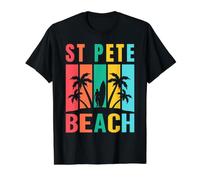 St Pete Beach Value Graphic T-Shirt, Men, Black, L