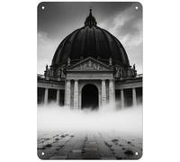 St. Peter’s Basilica Vintage Metal Sign Funny Tin Retro Wall Decor for Home, Bar, Kitchen, Garage, 8"x12"