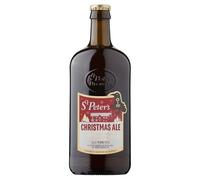 St Peter’s Brewery Christmas Ale 12 x 500ml, 7% ABV - Strong Winter Ale, Copper Toffee & Festive Spice - Suffolk Classic for Seasonal Gifting & Food Pairing