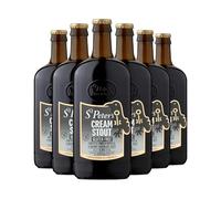 St. Peter’s Gluten Free Cream Stout 6 x 500ml | 6.5% ABV English Craft Beer | Rich Chocolate & Coffee Notes | Certified Gluten Free | Suffolk Brewery