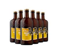 St Peter’s Golden Ale Beer | 6 x 500ml 4.7% ABV | English Craft Golden Ale | Caramel Toffee Apple Notes | Suffolk Brewery Premium Bottle