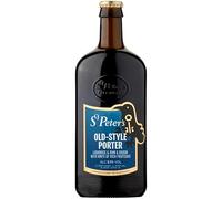 St Peter’s Old Style Porter Dark English Porter 12 x 500ml - Rich Blended Ale 5.1% ABV - Bold, Balanced & Roasted - A Heritage Beer Gift Ideal for Winter Evenings, Pairings, and Collectors