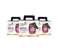 St Peter’s Plum Porter Beer Kit 3 x 3kg | 5% ABV | Makes 35 Pints | Dark Fruity English Porter | Home Brew Kit