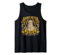 St Peter The Apostle Keys to The Kingdom Catholic Saint Tank Top