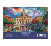 St_ Peter's Basilica 1000 Piece Impossible Puzzle for Adults - Challenging Jigsaw Puzzles, Family Activity & Game Gift 52x38cm/1000pcs