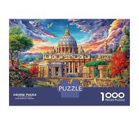 St_ Peter's Basilica 1000 Piece Jigsaw Puzzle for Family - Fun Challenge for Adults & Kids, 52x38cm/1000pcs