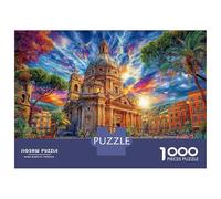 St_ Peter's Basilica Jigsaw Puzzles 1000 Pieces. Whimsical Challenge Toy for Adults Kids 70x50cm/1000pcs