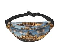 St Peter's Basilica Large Fashion Crossbody Waist Bag, Travel Casual Boys Waist Bag, Suitable for Sports, Running, Cycling, Traveling, Fishing