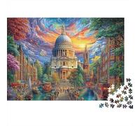 St_ Peter's Basilica Puzzle 1000-Piece for Adults And Kids, Difficult Jigsaw Puzzle, Challenging & Relaxing Gift 52x38cm/1000pcs
