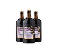 St Peter's Cream Stout Beer 6.5% ABV 3 x 500ml | St Peter's Cream Stout is a rich and aromatic English craft stout brewed in Suffolk.