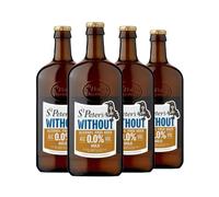St. Peter's | Without® Gold Alcohol Free Golden Ale 0% ABV | 4 x 500ml | Peter's Without Gold is a refreshingly delicious alcohol free golden ale brewed in Suffolk.