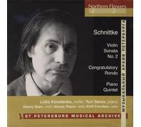 St.Petersburg Ensemble - Schnittke: Violin Sonata No. 2, Piano Quintet and More