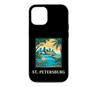St Petersburg Florida Coastal Skyline Sunset Graphic Case for iPhone 12/12 Pro