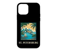 St Petersburg Florida Coastal Skyline Sunset Graphic Case for iPhone 12 mini