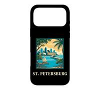 St Petersburg Florida Coastal Skyline Sunset Graphic Case for iPhone 17 Pro Max