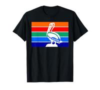 St. Petersburg Florida Pride Flag Pelican Design T-Shirt