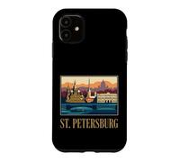 St Petersburg Russia Cathedral Skyline River Art Case for iPhone 11