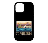 St Petersburg Russia Cathedral Skyline River Art Case for iPhone 12 Pro Max