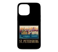 St Petersburg Russia Cathedral Skyline River Art Case for iPhone 13 Pro Max