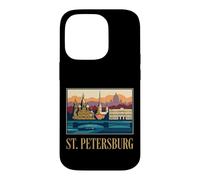 St Petersburg Russia Cathedral Skyline River Art Case for iPhone 14 Pro