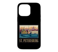 St Petersburg Russia Cathedral Skyline River Art Case for iPhone 14 Pro Max
