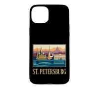 St Petersburg Russia Cathedral Skyline River Art Case for iPhone 15 Plus