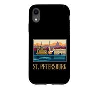 St Petersburg Russia Cathedral Skyline River Art Case for iPhone XR