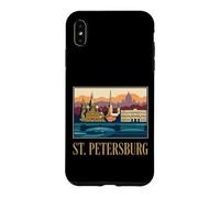 St Petersburg Russia Cathedral Skyline River Art Case for iPhone XS Max