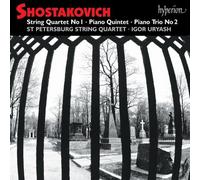 St Petersburg String Quartet - Shostakovich: Quartet No. 1, Quintet & Trio No. 2