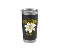 St Philomena Lily Purity Catholic Saints Stainless Steel Insulated Tumbler