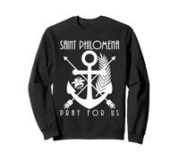 St Philomena Symbols Catholic Girls Saints Youth Sweatshirt