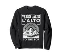 St Pier Giorgio Frassati Verso L'alto Mountains Climber Sweatshirt