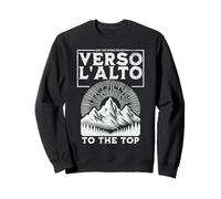 St Pier Giorgio Frassati Verso L'alto Mountains Climber Sweatshirt