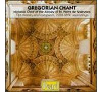 St Pierre De Solesmes Choir - Gregorian Chant-1930 Hmv Recordings