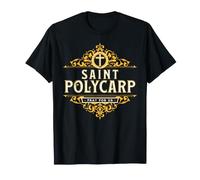 St Polycarp of Smyrna Catholic Saint Earaches Church Father T-Shirt