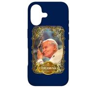 St Pope John Paul II Cross Catholic Saint Polish Case for iPhone 17