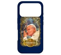 St Pope John Paul II Cross Catholic Saint Polish Case for iPhone 17 Pro