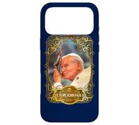 St Pope John Paul II Cross Catholic Saint Polish Case for iPhone 17 Pro Max