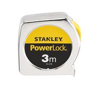 Stanley 1-33-218 Powerlock Tape Measure 3m Durable and Accurate