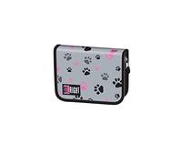 ST.RIGHT Unisex Kid's Paws Pencil case, Gray, 20.5 x 14 x 3.5 cm