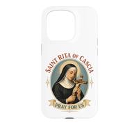 St Rita of Cascia Catholic Patron Saint of the Impossible Case for iPhone 15 Pro