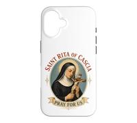 St Rita of Cascia Catholic Patron Saint of the Impossible Case for iPhone 16