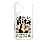 St Rita of Cascia Catholic Patron Saint of the Impossible Case for iPhone 17