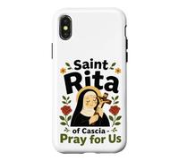 St Rita of Cascia Catholic Patron Saint of the Impossible Case for iPhone X/XS