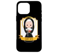 St Rita of Cascia Prayer Catholic Patron Saint Lost Causes Case for iPhone 16 Pro Max