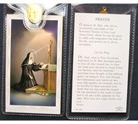 St Rita ~ Prayer Card and Medal
