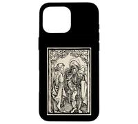 St Roch Vintage Catholic Art Patron Saint of Dogs Case for iPhone 16 Pro Max