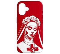 St Rose of Lima Catholic Saint Peru Philippines Crucifix Case for iPhone 16