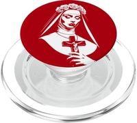 St Rose of Lima Catholic Saint Peru Philippines Crucifix PopSockets PopGrip for MagSafe